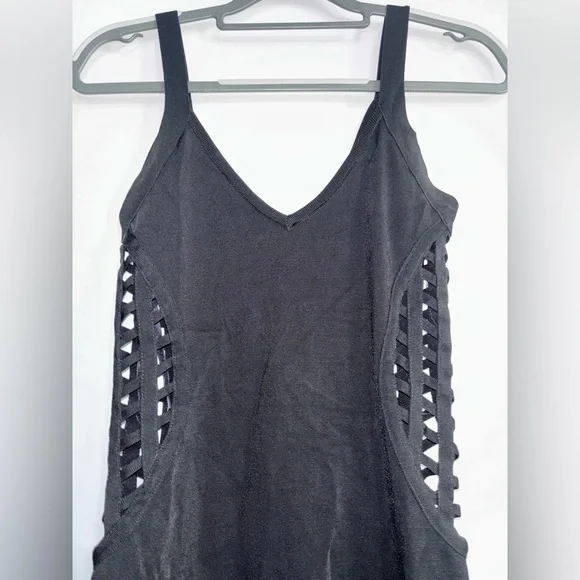 Bebe Black Cutout Bandage Mini Dress – Early 2000s Inspo - Picture 2 of 7